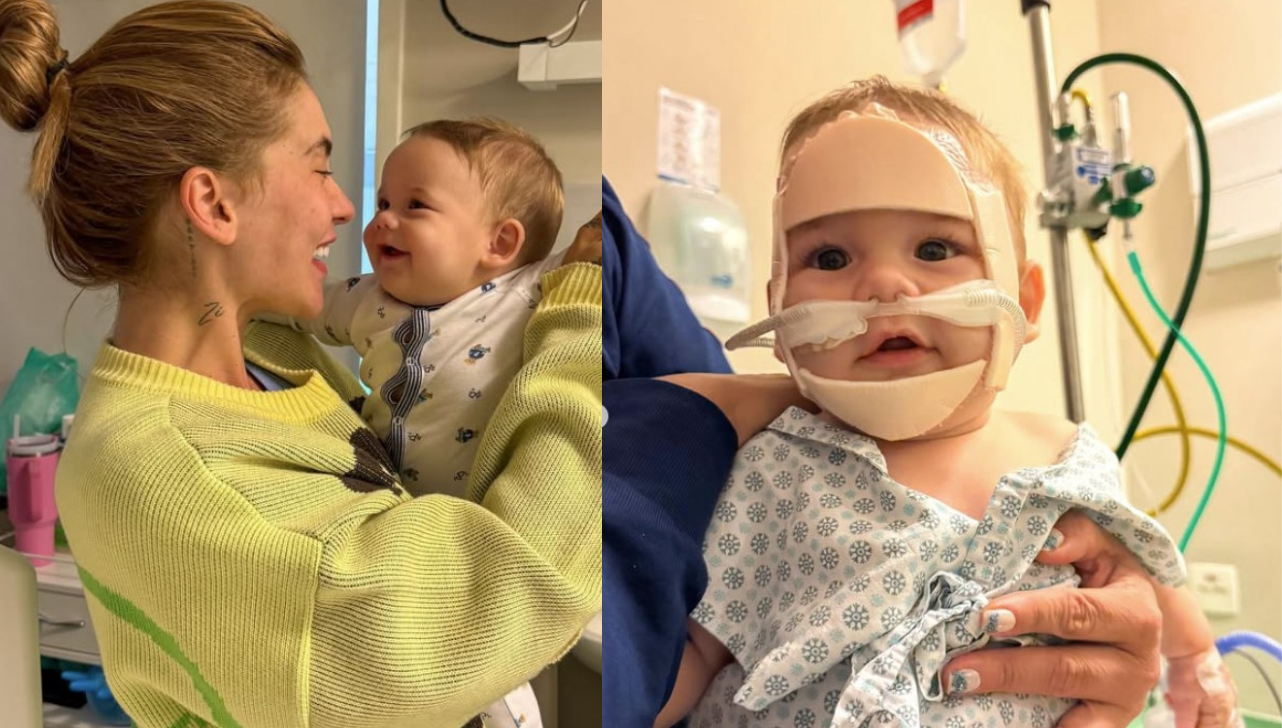 José Leonardo, filho de Virgínia e Zé Felipe, recebe alta de hospital