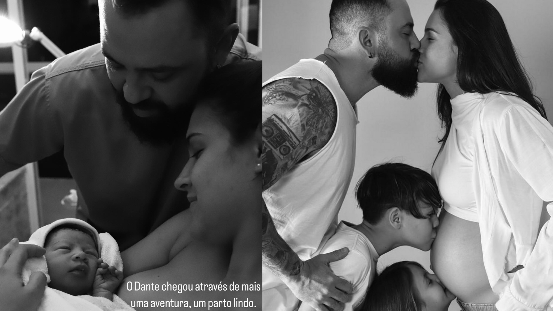 Mateus, da dupla com Jorge, anuncia chegada do filho caçula Dante