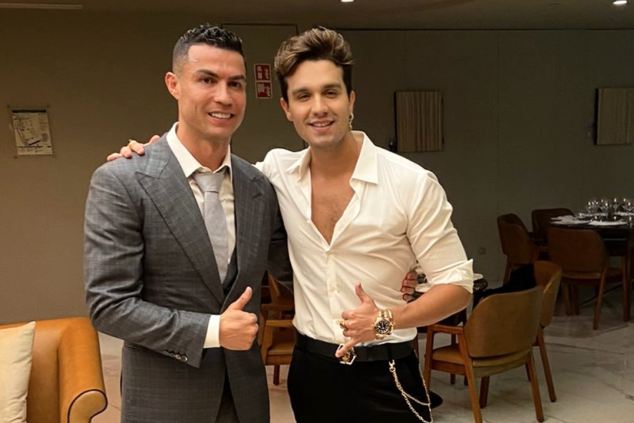 Cristiano Ronaldo irá transmitir o show do Luan Santana ao
