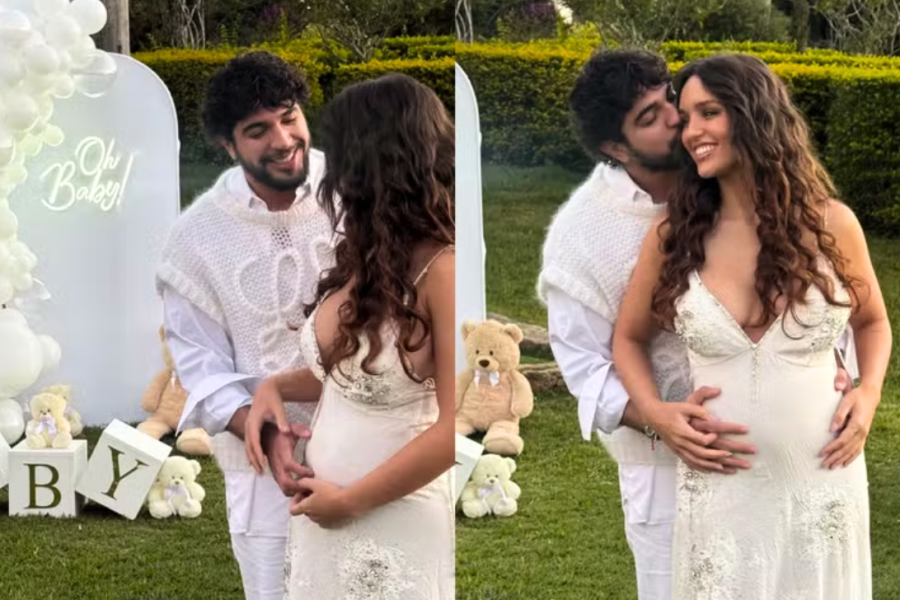 É UMA MENINA! Rafa Kalimann e Nattan revelam sexo do