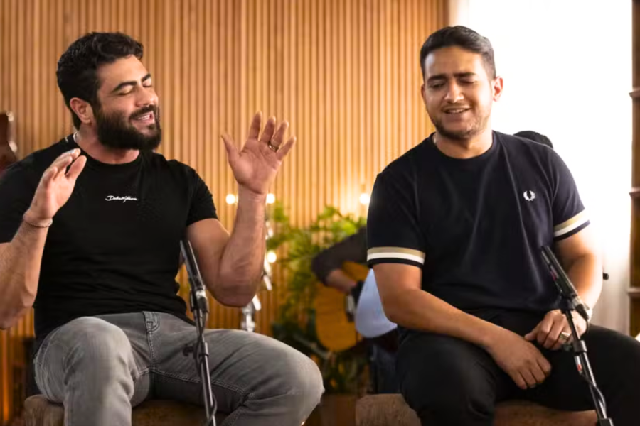 Henrique e Juliano relembram o sufoco do show que lotou