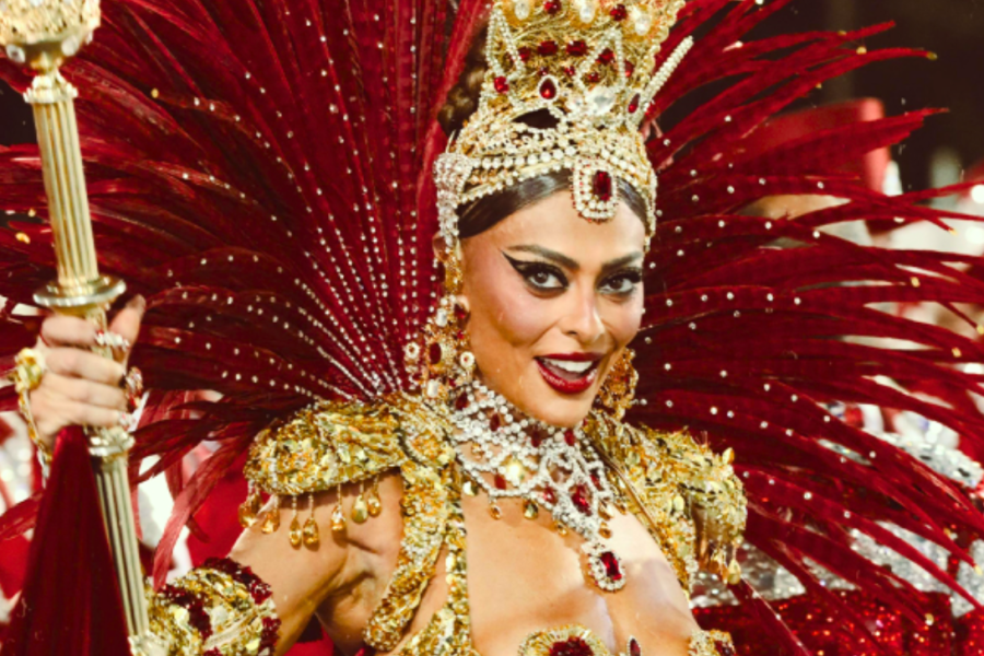 Juliana Paes voltou à Viradouro após 17 anos por desejo