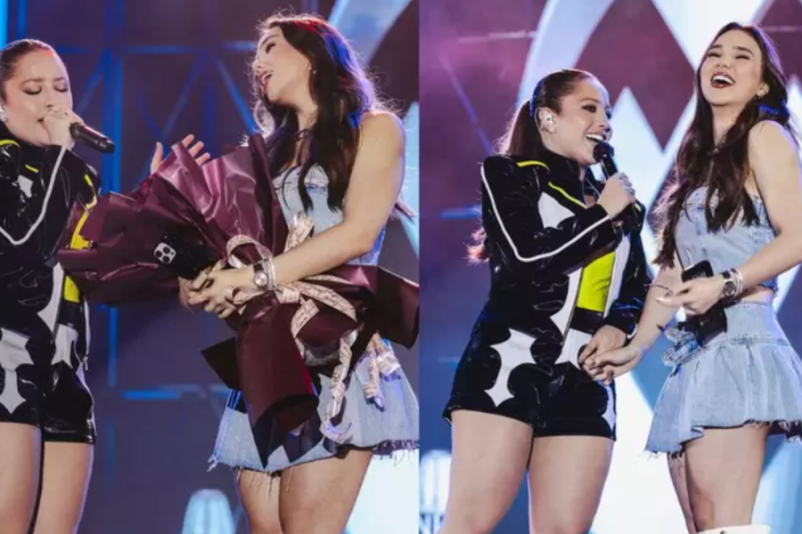 Mari Fernandez pede namorada em casamento durante show em Aracaju Mari Fernandez pede namorada em casamento durante show em Aracaju