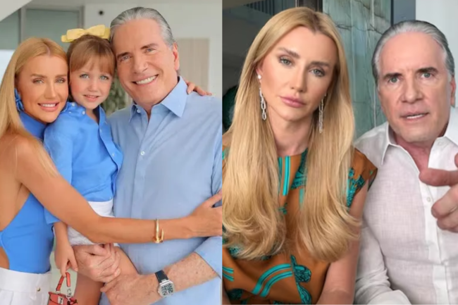 Roberto Justus e esposa se pronunciam após ataques de ódio Roberto Justus e esposa se pronunciam após ataques de ódio