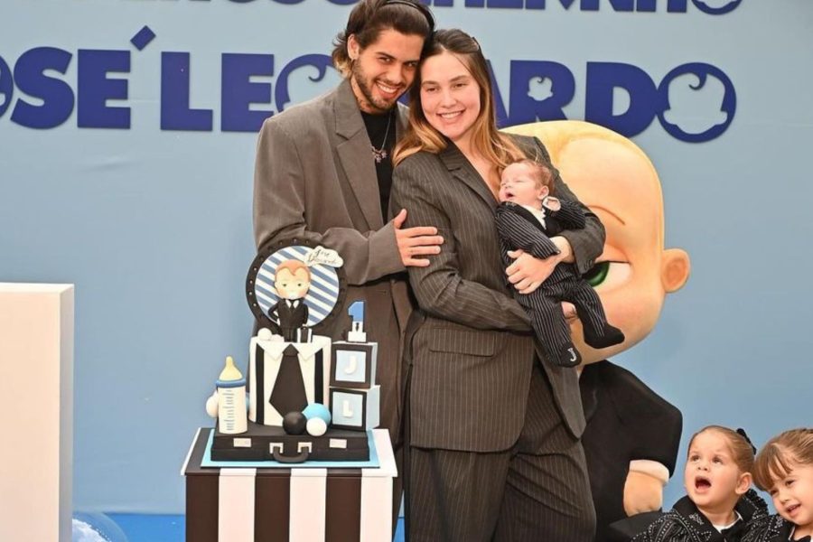 Virginia e Zé Felipe comemoram o primeiro mêsversário de José