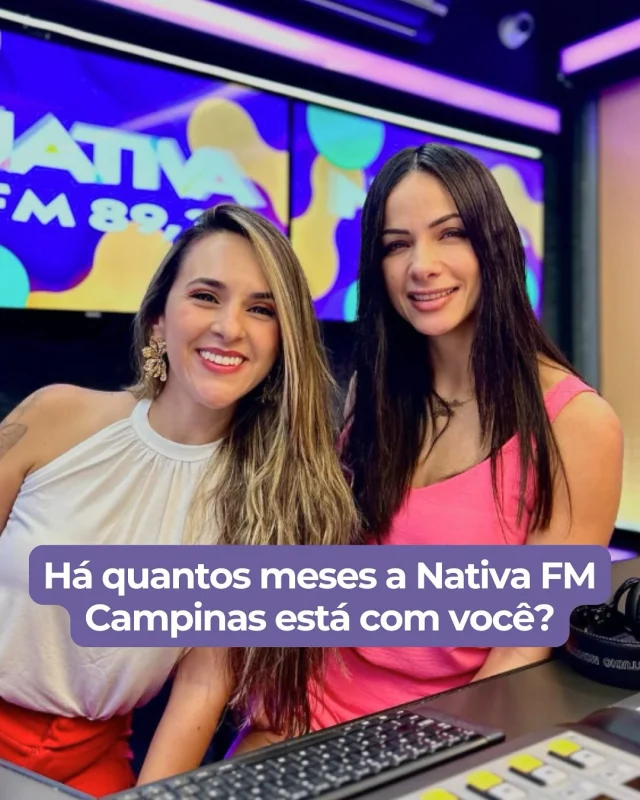 A Nativa FM Campinas está com você há anos, alegrando os seus dias e participando da sua rotina! 💜📻 Conta pra gente desde quando você está ligadinho na Nativa! 😍#nativa #nativafm #nativacampinas
